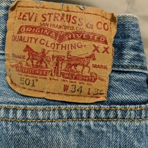 Levi 501 jeans